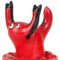 CONDOMERIE - PRÉSERVATIFS NOUVEAUTÉ PEINTS À LA MAIN SCORPION ROUGE