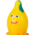 CONDOMERIE - PRÉSERVATIFS DE FANTAISIE PEINTS À LA MAIN CITRON