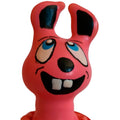 CONDOMERIE - HANDBEMALTE NOVELTY KONDOME LACHENDER ROSA HASE