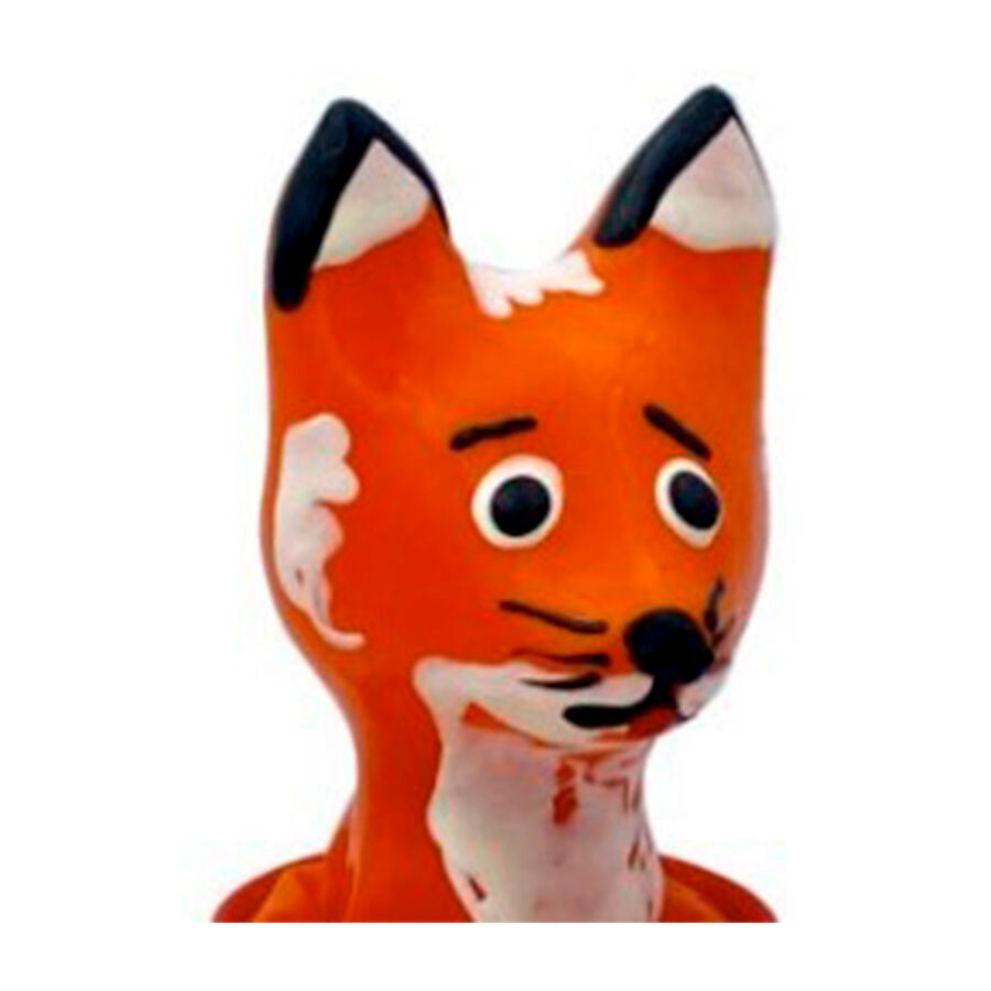 CONDEMERIE - PRÉSERVATIFS DE FANTAISIE PEINTS À LA MAIN LE RAPIDE RENARD BRUN