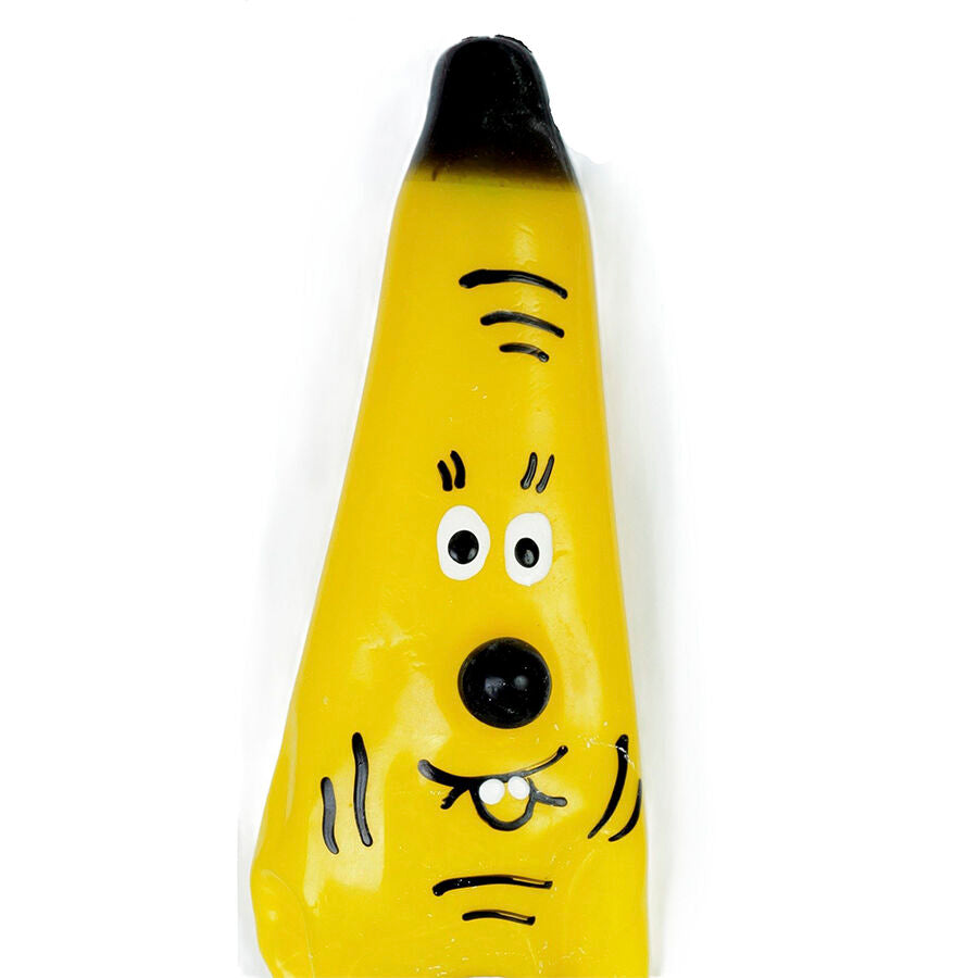 CONDOMERIE - HANDBEMALTE NEUARTIGE KONDOME BANANEN-MODELL XL