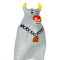 CONDOMERIE - HANDBEMALTE NOVELTY-KONDOME GRAUER STIER MODELL XL