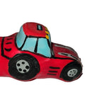 CONDOMERIE - HANDBEMALTE NOVELTY-KONDOME TRAKTOR ROT XL