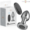 INTENSE - ANALPLUG 10 VIBRATIONEN METALL MIT FERNBEDIENUNG L