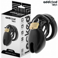 ADDICTED TOYS GESPERRT - OBSIDIAN HALTESTIFT PENIS KÄFIG GRÖSSE S