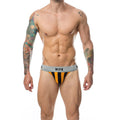MOB - SLIP CLASSIQUE RAYURE ORANGE TAILLE L