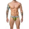 MOB - CLASSIC STRIPE JOCK GELB GRÖSSE XL