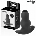 ADDICTED TOYS - PLUG ANAL CREUX SILICONE TAILLE M 9,6 CM