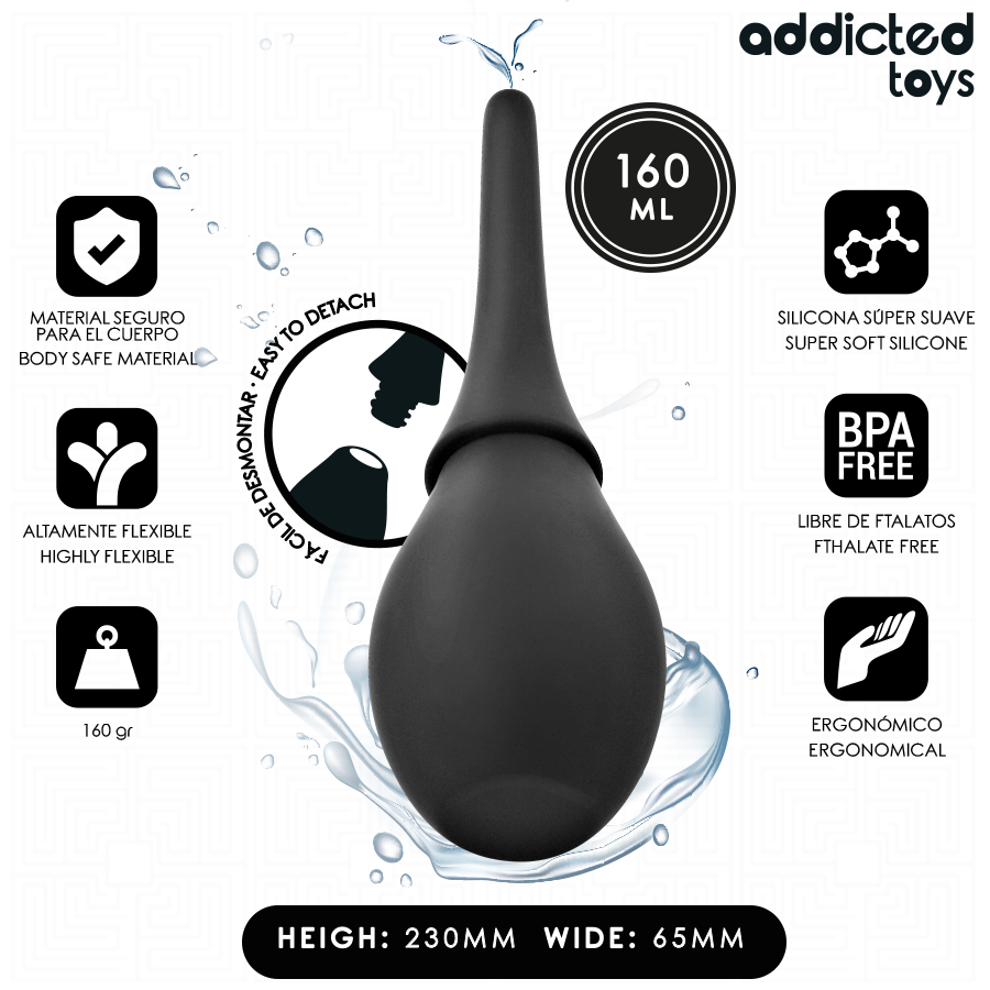 ADDICTED TOYS - TRAVEL CLEANER SILICONE MODEL 3