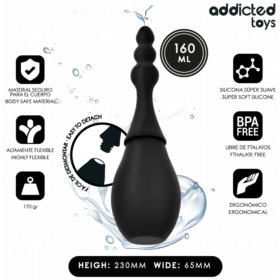 ADDICTED TOYS - SILICONE TRAVEL CLEANER MODEL 4