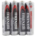 MAXELL - PILE SALINE MANGANÈSE AAA R03 RÉTRACTABLE*4