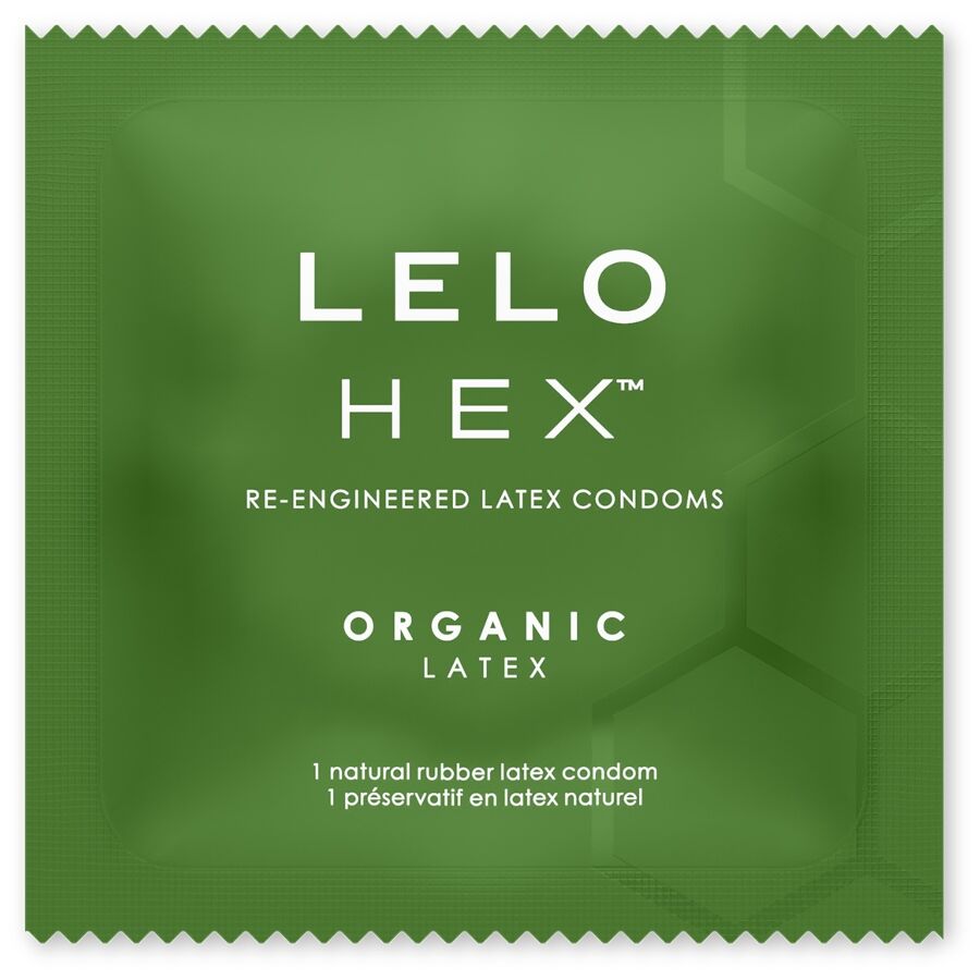 LELO - HEX ORGANIC BOÎTE DE 3 PRÉSERVATIFS