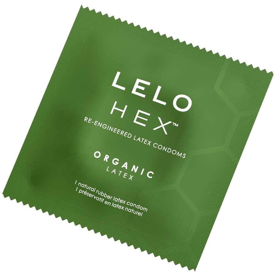 LELO - HEX ORGANIC BOÎTE DE 3 PRÉSERVATIFS