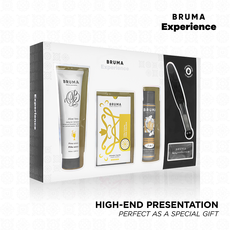 BRUMA XPERIENCE - KIT TENTATION SUCRÉE PIÑA COLADA VIBRO-ORGANIQUE