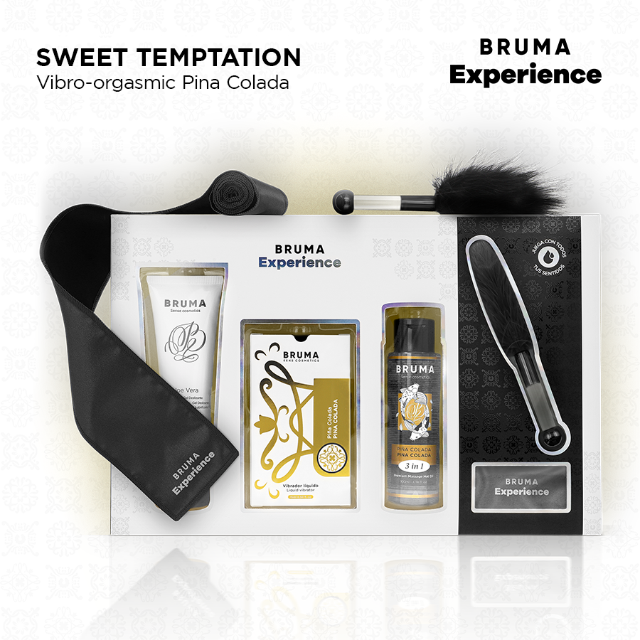 BRUMA XPERIENCE - KIT TENTATION SUCRÉE PIÑA COLADA VIBRO-ORGANIQUE