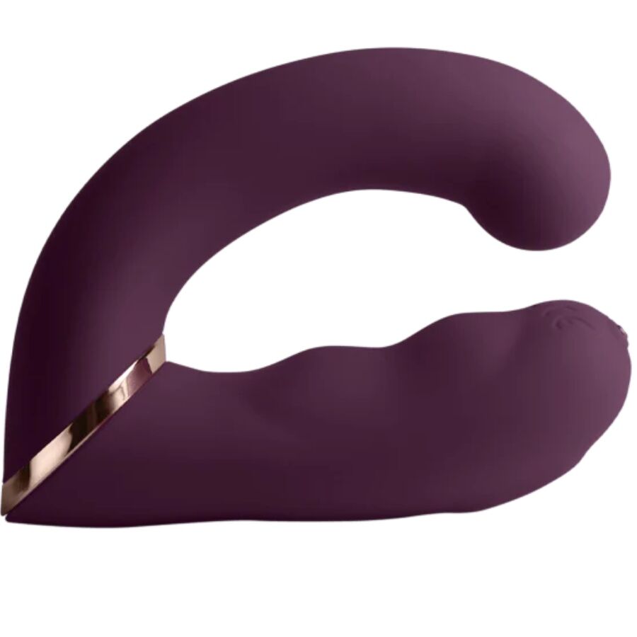 ROCKS-OFF - VIBREUR DOUBLE G-SPOT ET CLITORIDIEN GEMINI VIOLET