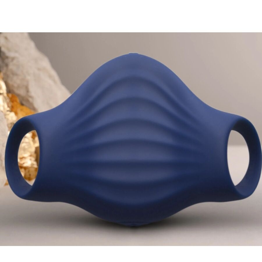 ROCKS - OFF - PALM BLUE FLEXIBLE VIBRATOR MASTURBATOR