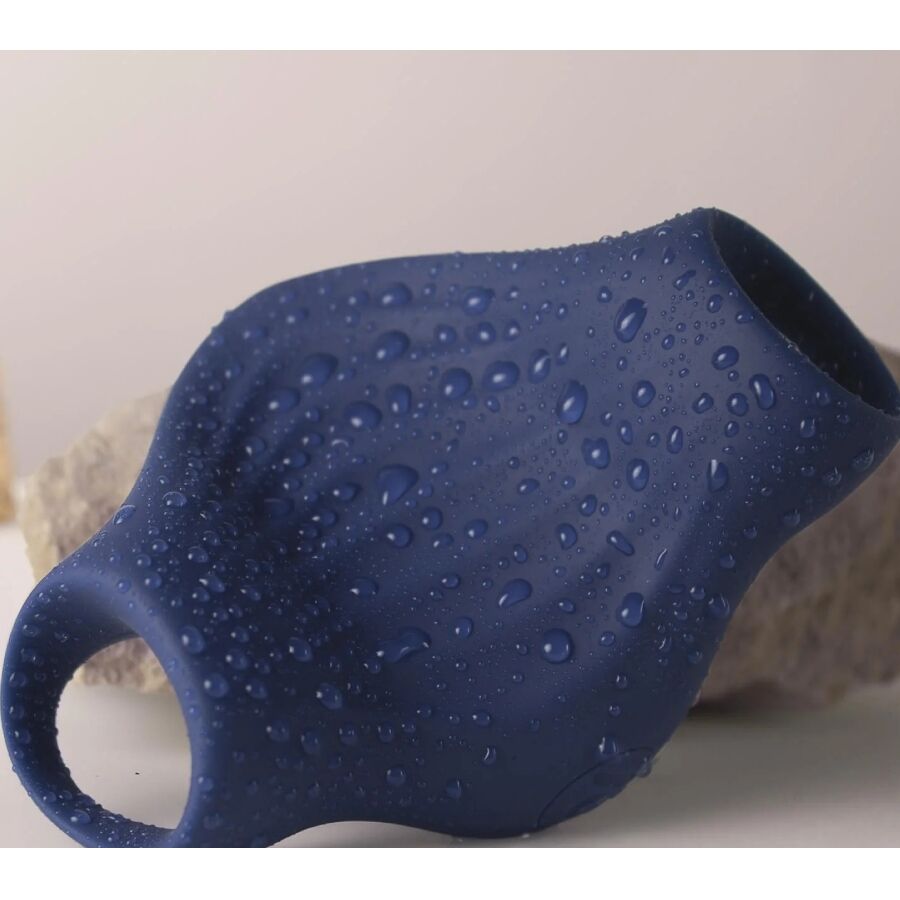ROCKS - OFF - PALM BLUE FLEXIBLE VIBRATOR MASTURBATOR