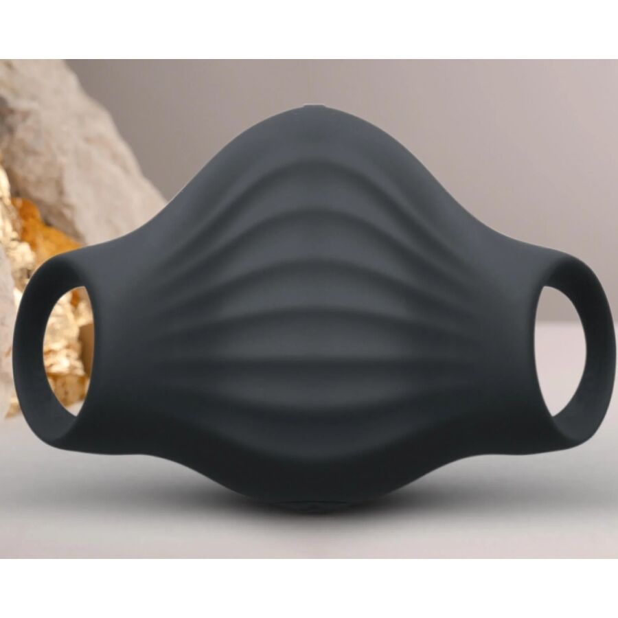 ROCKS - OFF - PALM BLACK FLEXIBLE VIBRATOR MASTURBATOR