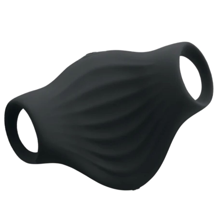 ROCKS - OFF - PALM BLACK FLEXIBLE VIBRATOR MASTURBATOR