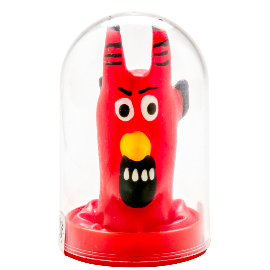 CONDOMERIE - PRÉSERVATIFS FANTAISIE PEINTS À LA MAIN DIABLE ROUGE