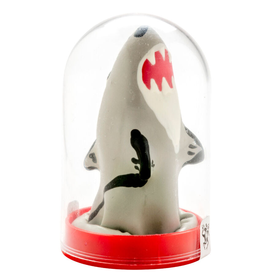 CONDOMERIE - PRÉSERVATIFS DE FANTAISIE PEINTS À LA MAIN MODÈLE REQUIN 1