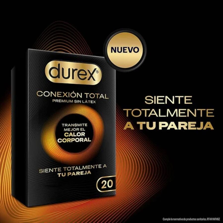 DUREX - TOTAL CONNECTION ULTRA FINE PLUS LATEX FREE 20 UNITS