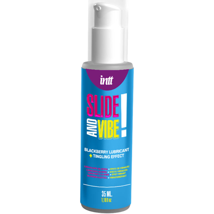 INTT RELEASES - LUBRIFIANT VIBRANT COMESTIBLE À BASE D'EAU 35 ML