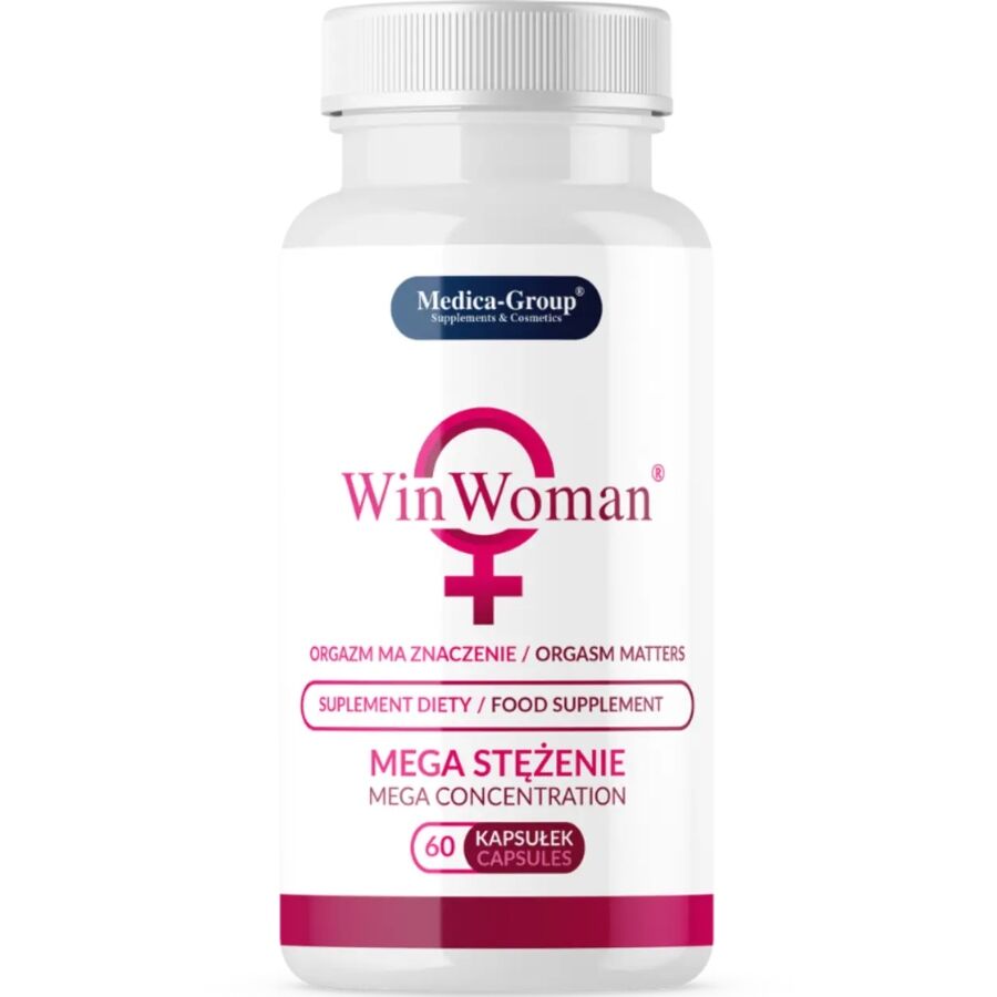 MEDICA GROUP - WIN WOMAN LIBIDO ENHANCEMENT 60 CAPSULES