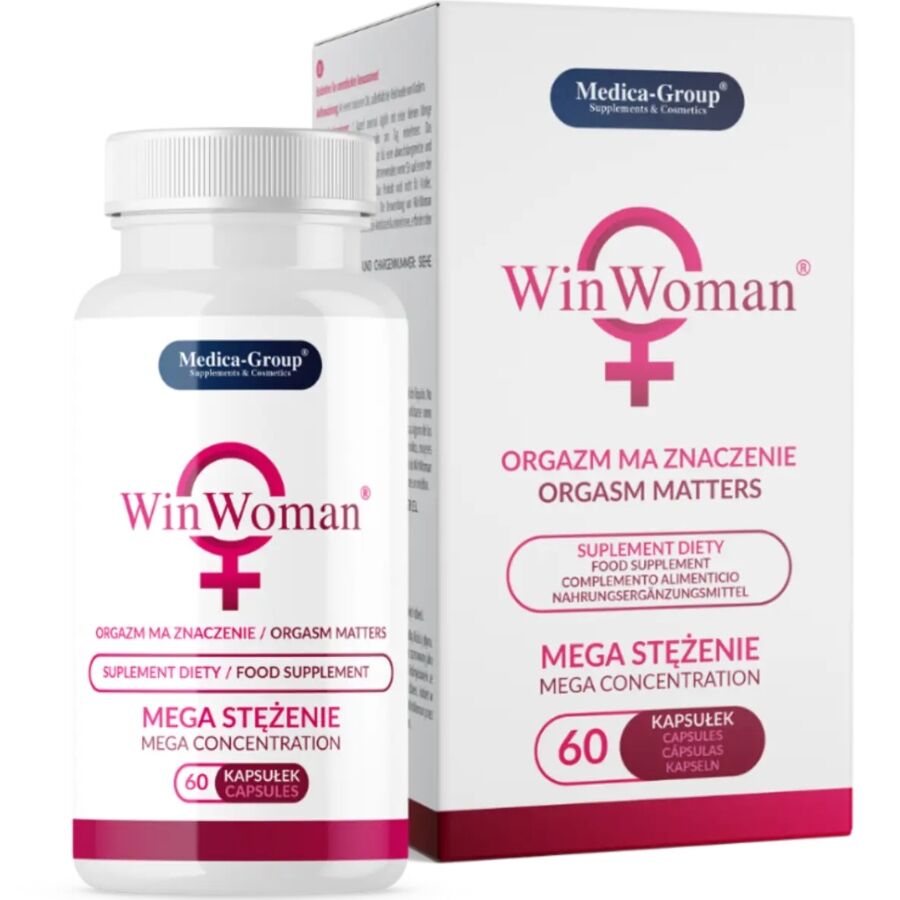 MEDICA GROUP - WIN WOMAN LIBIDO ENHANCEMENT 60 CAPSULES