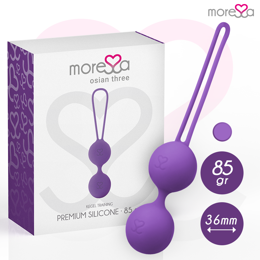 MORESSA - OSIAN THREE PREMIUM LILA SILIKON