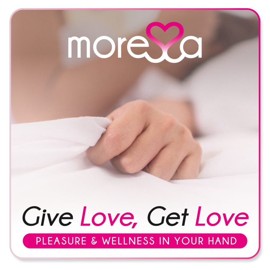 MORESSA - BRAD PREMIUM RECHARGEABLE SILICONE BLACK