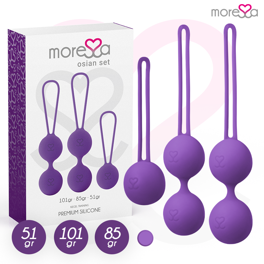 MORESSA - OSIAN PREMIUM LILAC SILICONE SET
