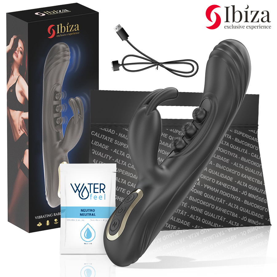 IBIZA – VIBRIERENDER HASE MIT PULSATION