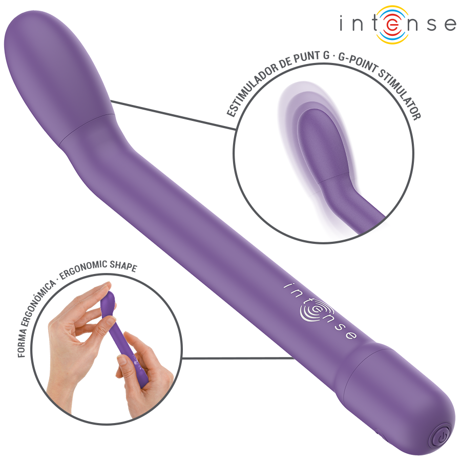 INTENSE - STIMULATEUR POINT G RECHARGEABLE KARLIE VIOLET