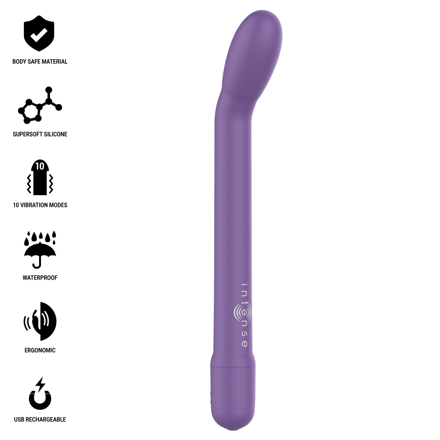 INTENSE - STIMULATEUR POINT G RECHARGEABLE KARLIE VIOLET