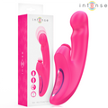 INTENSE - VIBRATEUR EMI MULTIFONCTION 13,5 CM 3 EN 1 10 VIBRATIONS ROSE