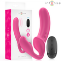 INTENSE - AMY DOPPELVIBRATOR 20 CM PINK FERNBEDIENUNG