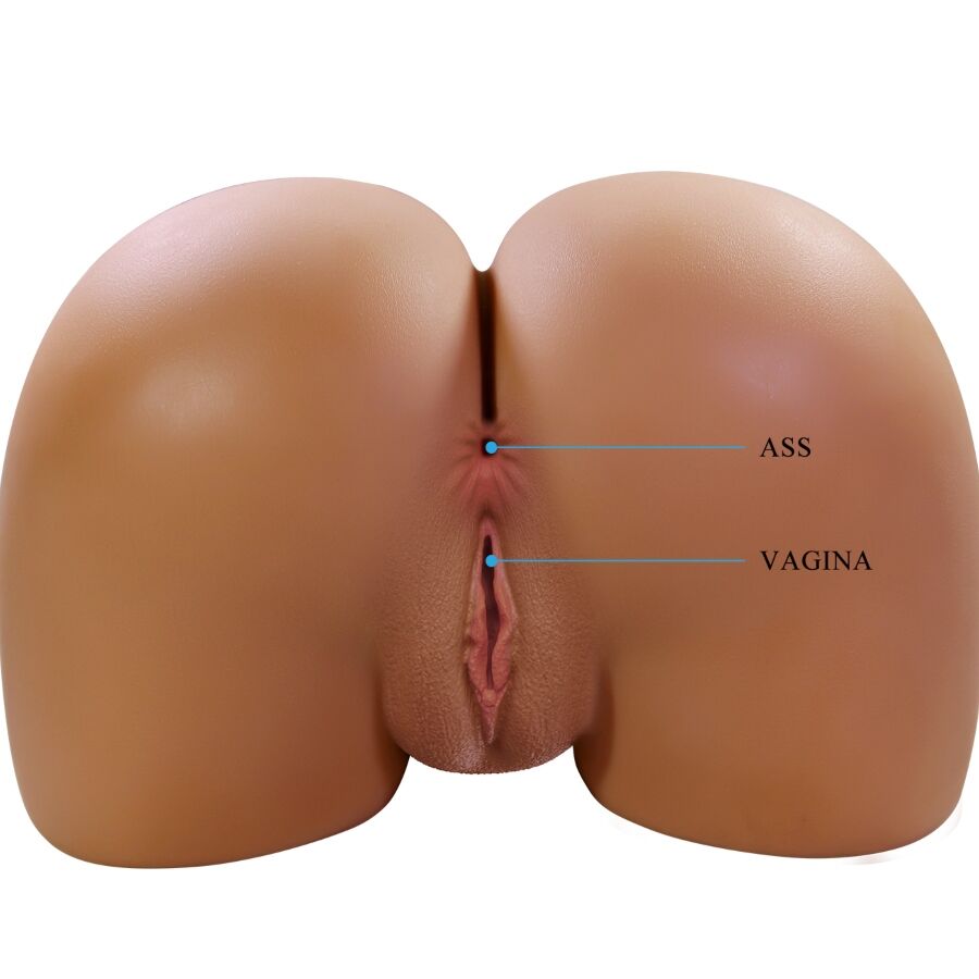 CRAZY BULL - VIBREUR ET SUCEUR DE FESSES FÉMININES RÉALISTES WENDY AVEC SON 11 KG