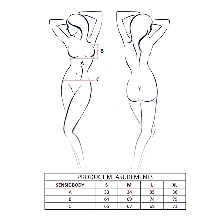 PASSION - SENSIE BODY LEMON L/XL
