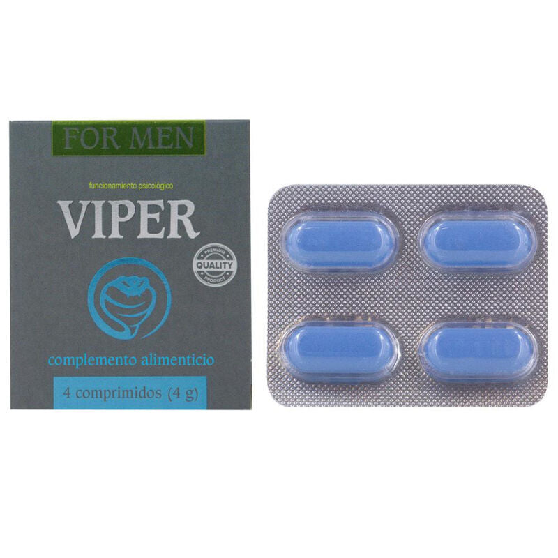 COBECO - VIPER FOR MEN 4 TABLETTEN