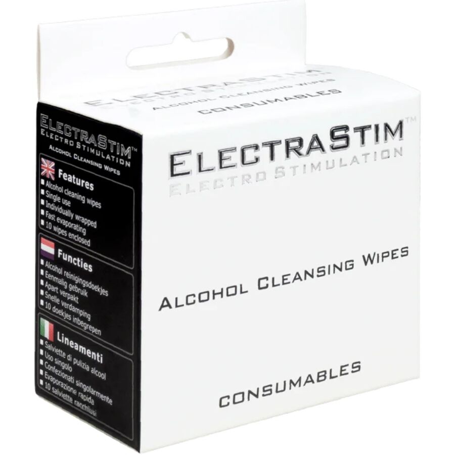 ELECTRASTIM – ALKOHOLREINIGUNGSTÜCHER 10 STÜCK