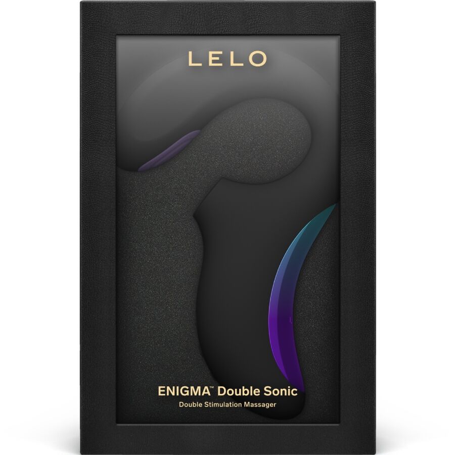 LELO - VIBREUR SONIQUE DOUBLE ENIGMA POINT G NOIR