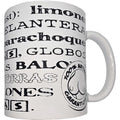 DIABLO PICANTE - MUG BLANC AVEC DES SYNONYMES DE SEINS 370 ML