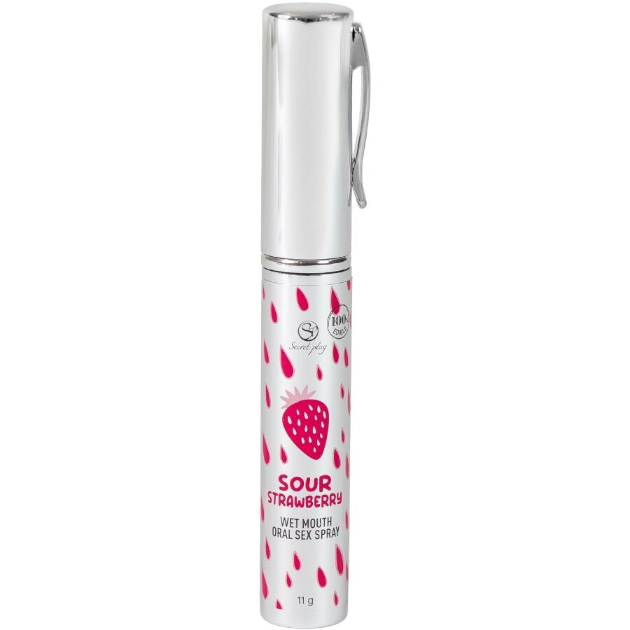 SECRETPLAY - SPRAY DE BAIN DE BOUCHE FRAISE ACIDE