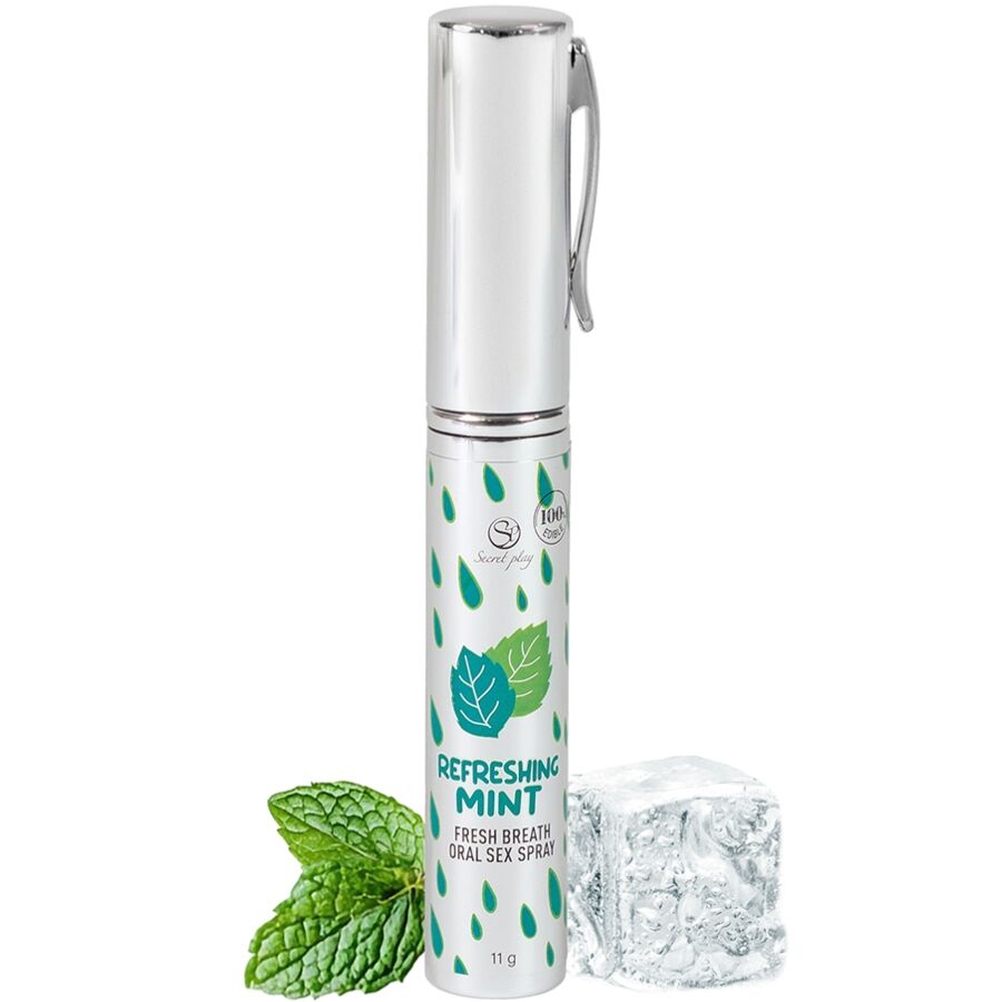 SECRETPLAY - SPRAY RAFRAÎCHISSANT MENTHE POUR SEXE ORAL