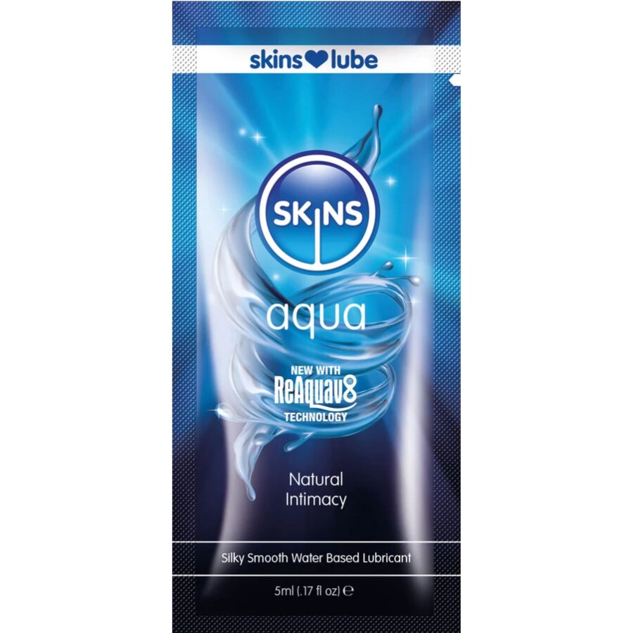 PEAUX - LUBRIFIANT À BASE D'EAU EN DOSES UNIQUES DE 5 ML