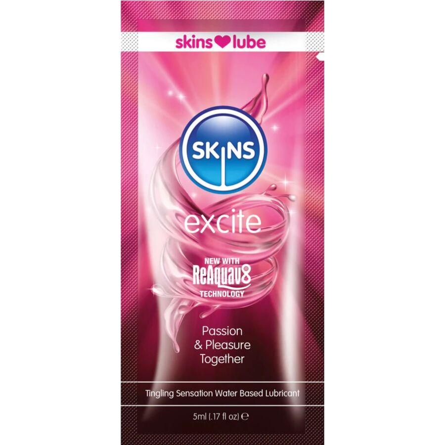 SKINS – GLEITMITTEL AUF WASSERBASIS EINZELDOSIS 5 ML