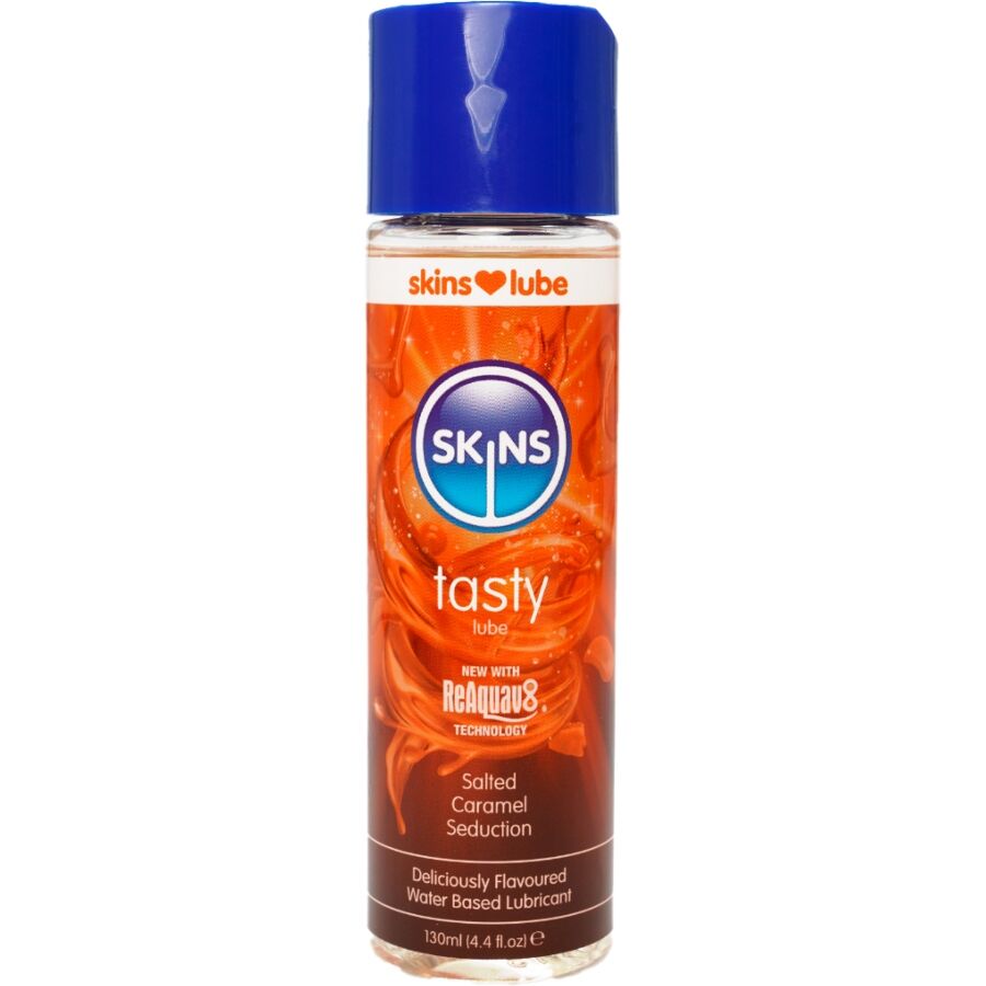 SKINS - KÖSTLICHES GLEITGEL AUF WASSERBASIS SALTED CARAMEL 130 ML