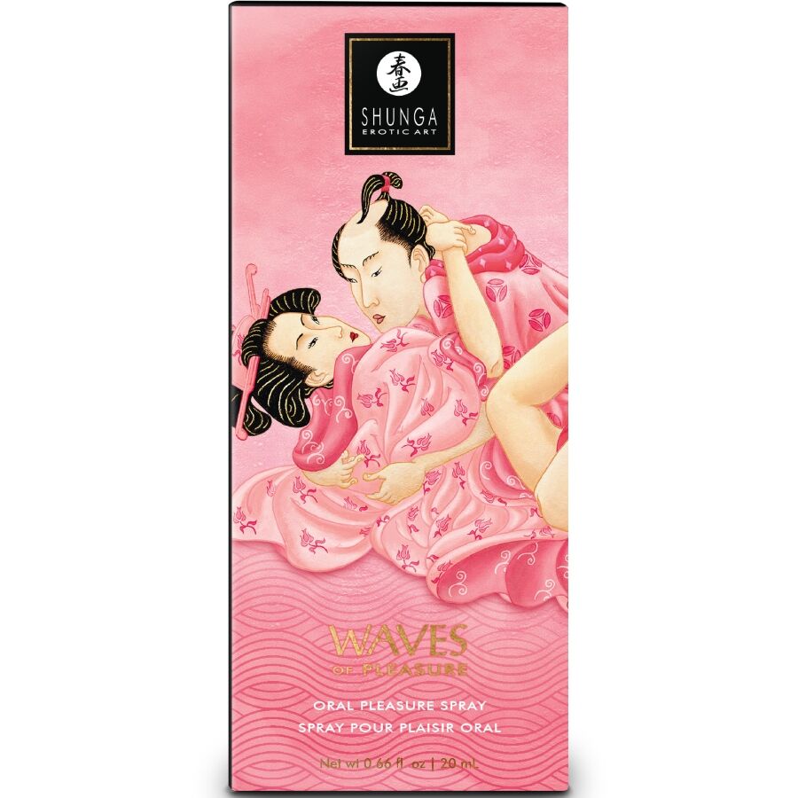 SHUNGA - VAGUES PLAISIR SPRAY ORAL SÉDUCTEUR MELON D'EAU 20 ML